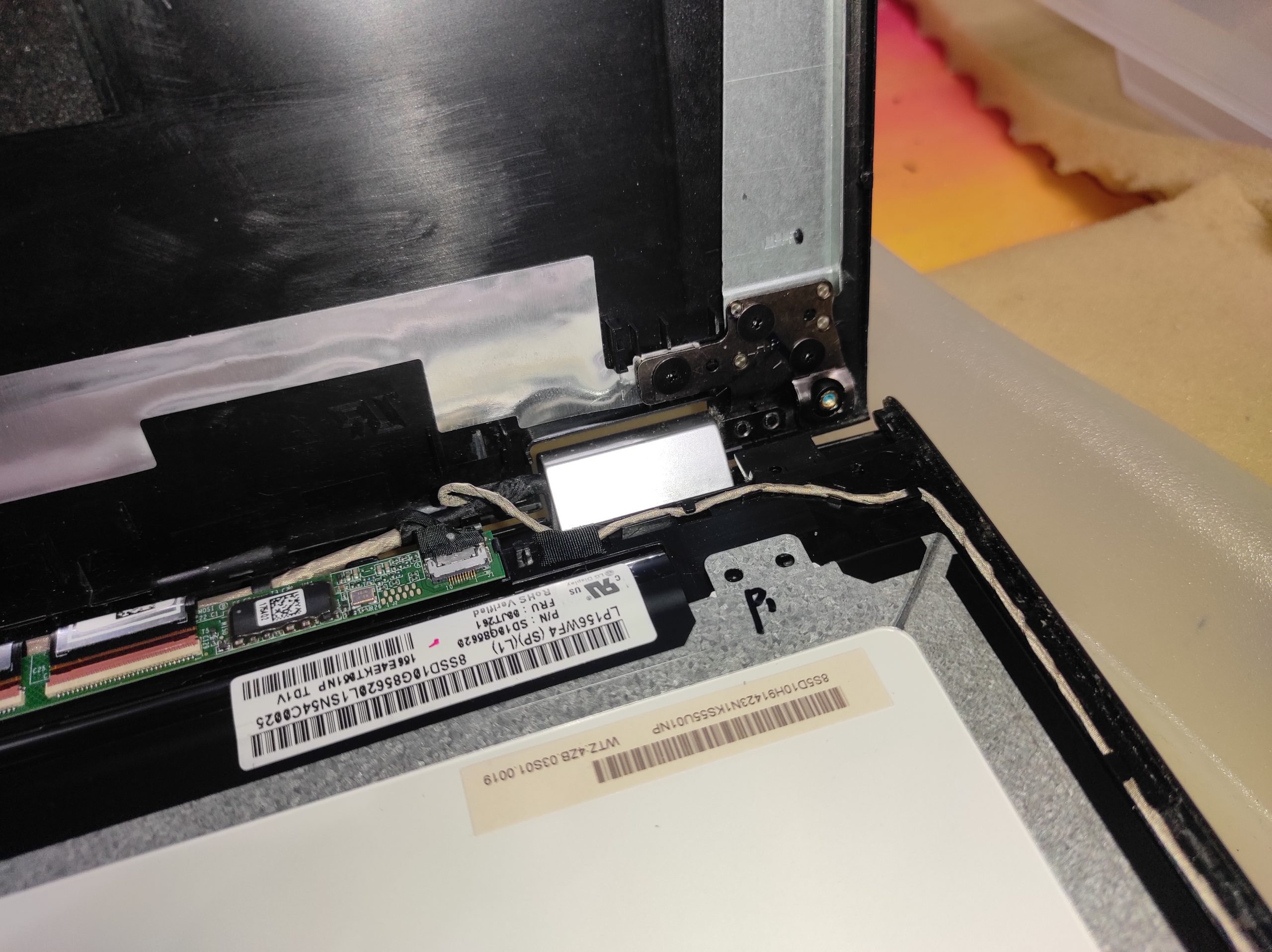 Elektronika panelu matrycy